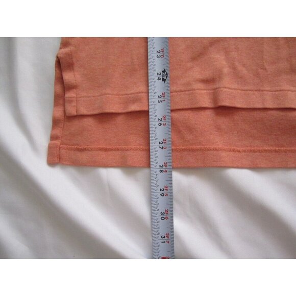 Men's Polo Ralph Lauren Cotton Orange Short Sleeve Shirt Sz L (MT317) - Picture 4 of 7